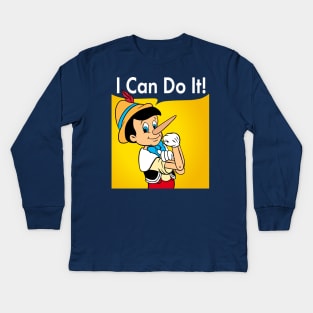 I can do it Kids Long Sleeve T-Shirt